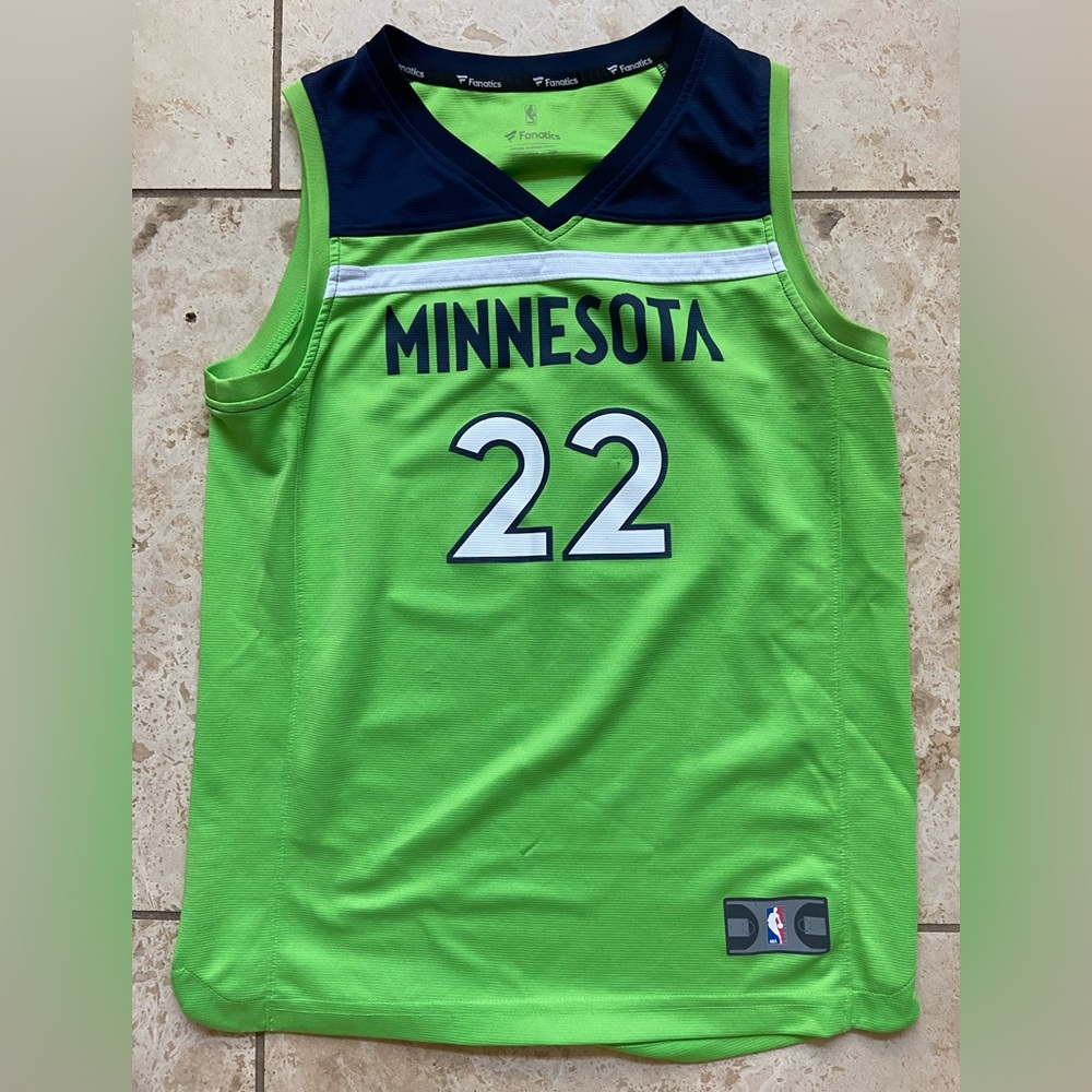 Minnesota Timberwolves Wiggins Jersey. Fanatics sz large